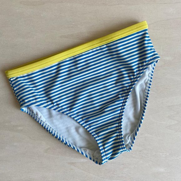 🍍HP!🍍Mini Boden Girl's Blue Oasis & Ivory Pineapples Surf Rash Guard Set - Picture 10 of 13